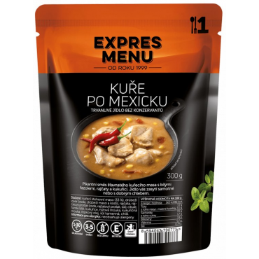 EXPRES MENU: Kuře po mexicku bezlepkové 300g