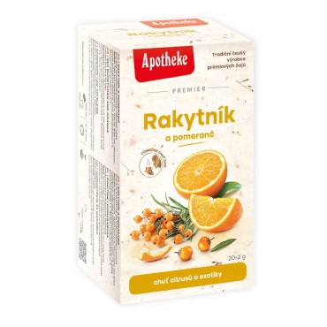 Apotheke: Rakytník a pomeranč 20x2g
