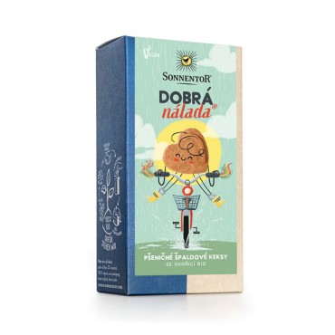 Sonnentor: Keksy dobré nálady BIO 125g