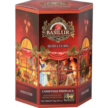 Basilur: Sensations Christmas Fireplace 85g