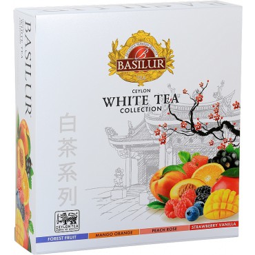 Basilur: White Tea Assorted přebal 40x1,5g