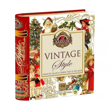 Basilur: Vintage Book Assorted plech 60g