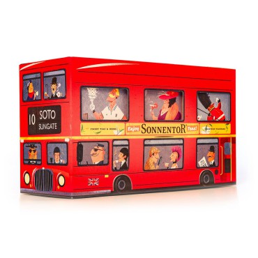 Sonnentor: London bus černé čaje BIO 