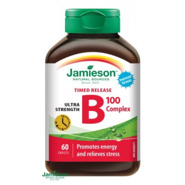 Jamieson: B komplex 100mg 60tbl.