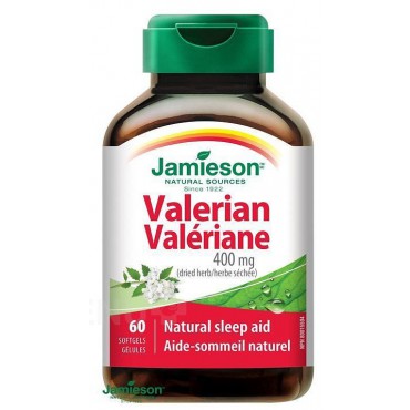 Jamieson: Valeriana 400mg 60cps.