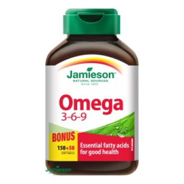 Jamieson: Omega 3-6-9 1200 mg 200cps.