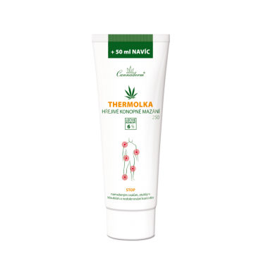 Cannaderm: Thermolka hřejivé mazání 250ml