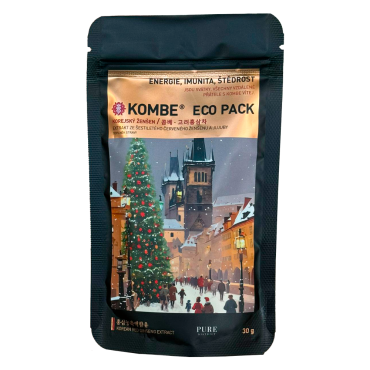 Kombe: Ženšenový extrakt s jujubou Eco pack Vánoce Praha 30g