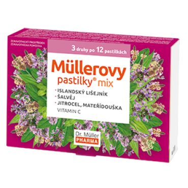 Müllerovy pastilky MIX 36ks