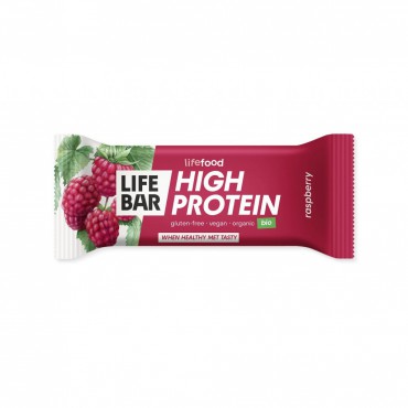 Tyčinka Lifebar proteinová s malinami BIO 40g