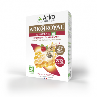 Arkoroyal Dynergie BIO 20 ampulí