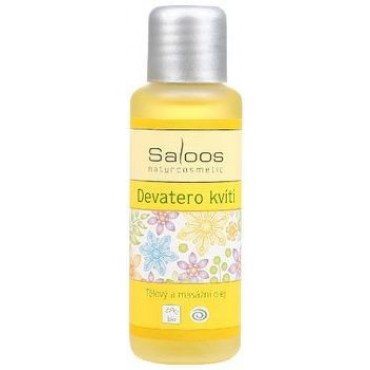 Saloos: Tělový a masážní olej Devatero kvítí 50ml