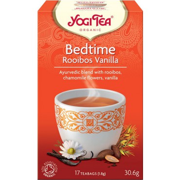 Yogi Tea:Čas ke spánku Rooibos Vanilka BIO 17x1,8g