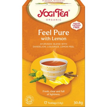 Yogi Tea: Očisti se citrónem  BIO 17x1,8g