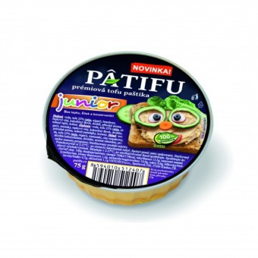 *Patifu alternativa paštiky Junior 75g