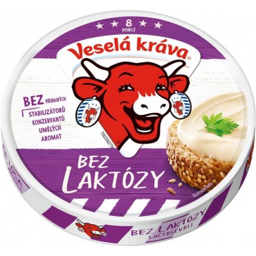 Bezlaktózový sýr Veselá kráva 120g