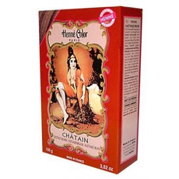 HENNA barva na vlasy kaštan 100g