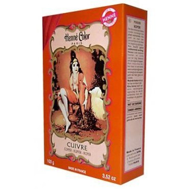 HENNA barva na vlasy měděná 100g