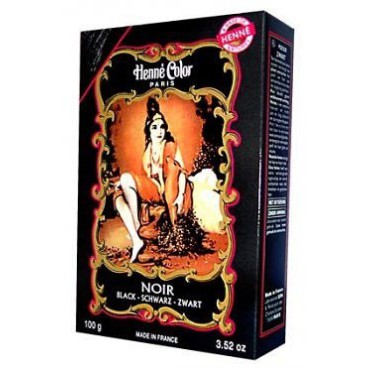 HENNA barva na vlasy černá 100g