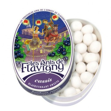 Les Anis de Flavigny: Bonbons Blackcurrant 50g