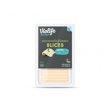 Violife: Sýr plátky Mozzarella 100% vegan 100g