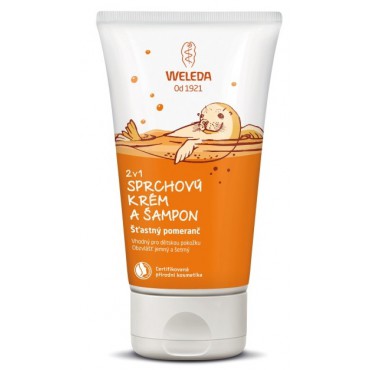 Weleda: Sprchový krém a šampon Šťastný pomeranč