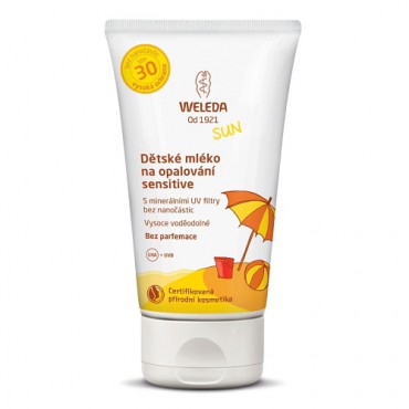 Weleda: Dětské mléko na opalování SPF 30 150ml