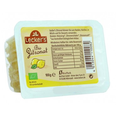 Citronová kůra BIO 100g