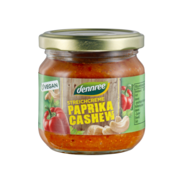 Dennree: Pomazánka Paprika Kešu BIO 180g