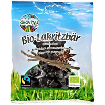 Bonbóny Lékořicoví medvídci BIO 80g