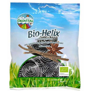 Bonbóny gumové Lékořicové spirálky BIO 80g