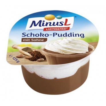 MinusL: Puding čokoládový bez laktózy 125g