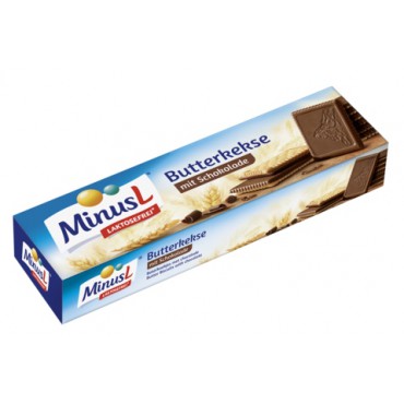 MinusL: Sušenky polomáčené bezlaktózové 125g