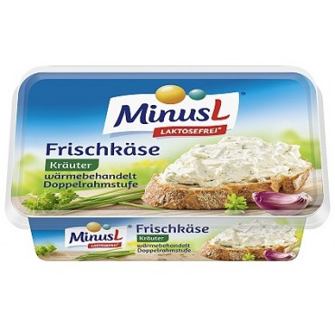 MinusL: Bezlaktózový sýr Frischkäse s bylinkami 200g