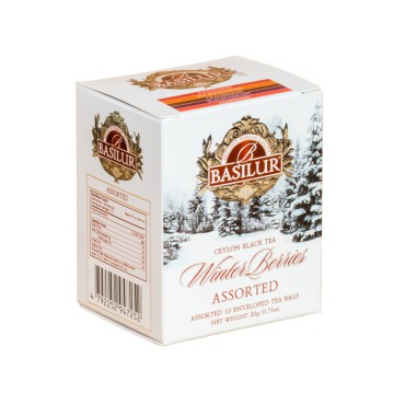 Basilur: Winter Berries Assorted přebal 10x2g