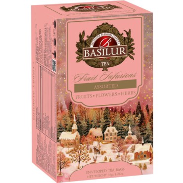 Basilur: Christmas Fruit Assorted 20x1,8g