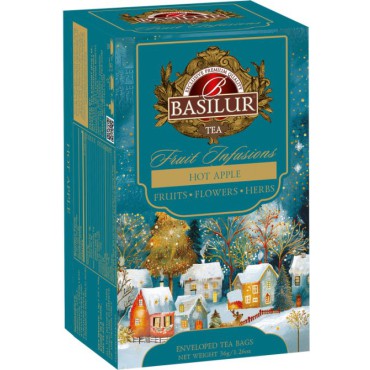 Basilur: Christmas Fruit Hot Apple 20x1,8g