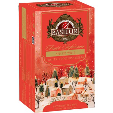 Basilur: Christmas Fruit Spiced Wine 20x1,8g