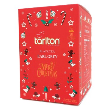 Tarlton: Merry Christmas Earl Grey přebal 20x2g