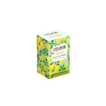 Organsia: Lemon Lime & Mint  BIO přebal 18x1,8g