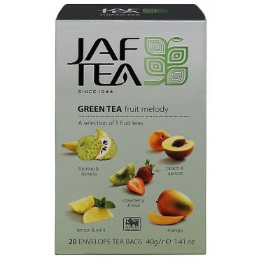 JAFTEA: Green Fruit Melody přebal 5x4x2g