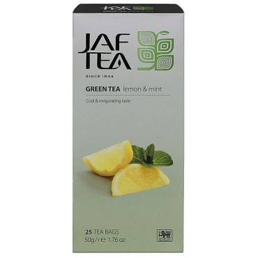 JAFTEA: Green Lemon & Mint  25x2g