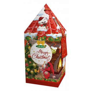 Liran: Čajový červený domeček Merry Christmas 20x2g