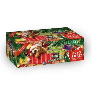 Liran Magic Christmas zelený čaj 25+5x2g