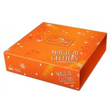 Thurson: Kolekce čajů Magical Glitters orange 16x2g