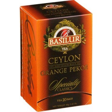 Basilur: Classics Ceylon Orange Pekoe 20x2g