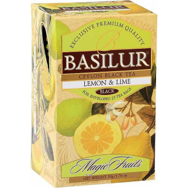 Basilur: Lemon & Lime 25x2g