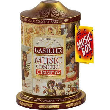 Basilur: Hrací plech čaj Christmas tea 100g