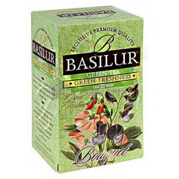 Basilur: Green Tea Green Freshness 20x1,5g