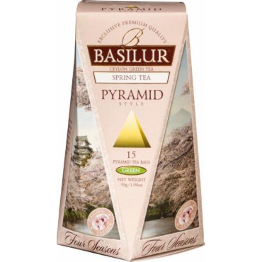 Basilur: Pyramid Spring tea 15x2g